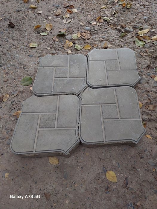 Тротуарная плитка б/у