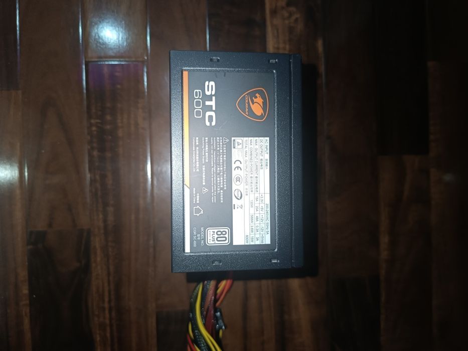 Блок питания Cougar STC 600W 80+ рабочий