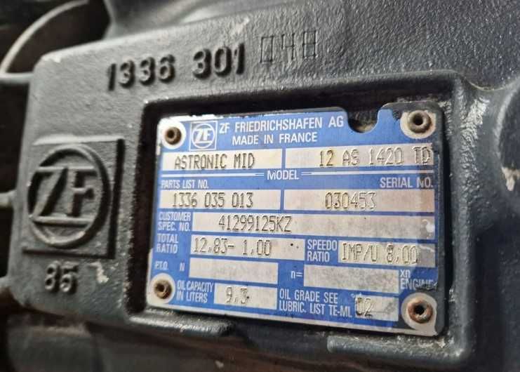 Cutie de viteze ZF 12AS1420TD Iveco Stralis - Piese de schimb Iveco