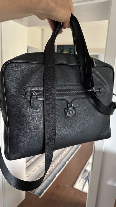 Vând geantă tip servietă KARL Lagerfeld