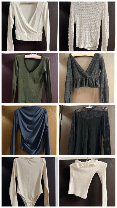 Зара  блуза , кожено яке , жилетка  zara , потник , риза , худи