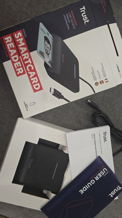 Четец за смарт карти (Smartcard Reader)Trust Primo.