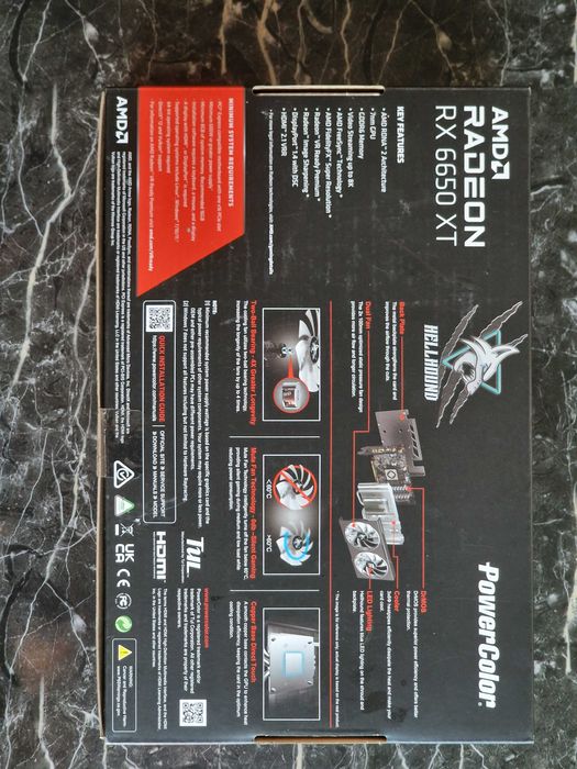 Hellhound AMD Radeon™ RX 6650 XT 8GB GDDR6