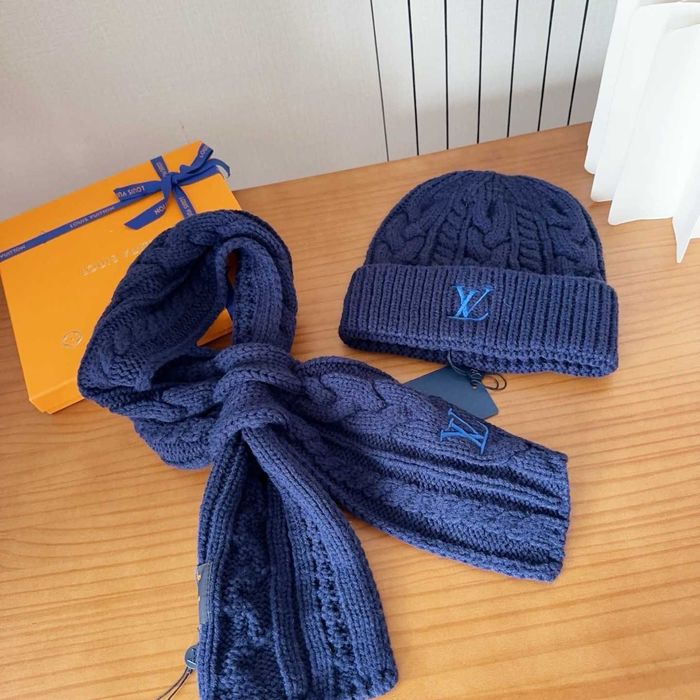 Set Caciula + Fular Louis Vuitton Premium