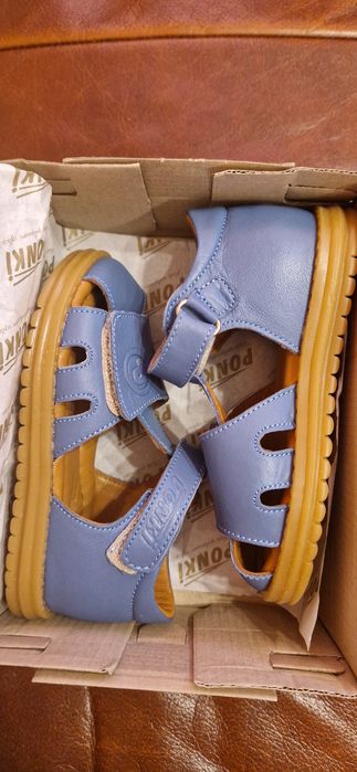 Детски сандали от естествена кожа