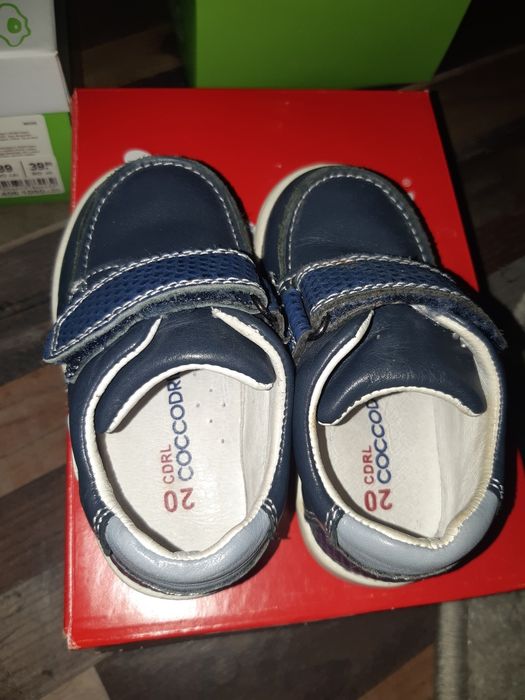 Papucei din PIELE  Cocodrillo, mărimea 20
