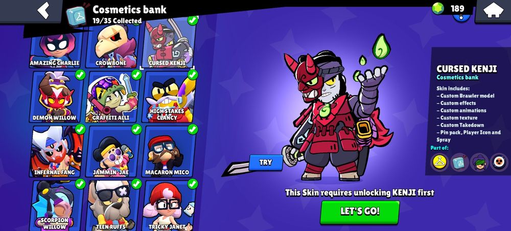 Аккаунт Бравл старс