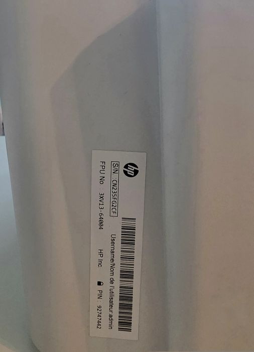 Мултифункционален цветен принтер HP DeskJet 4122e (Wi-Fi, скенер, копир, ADF)