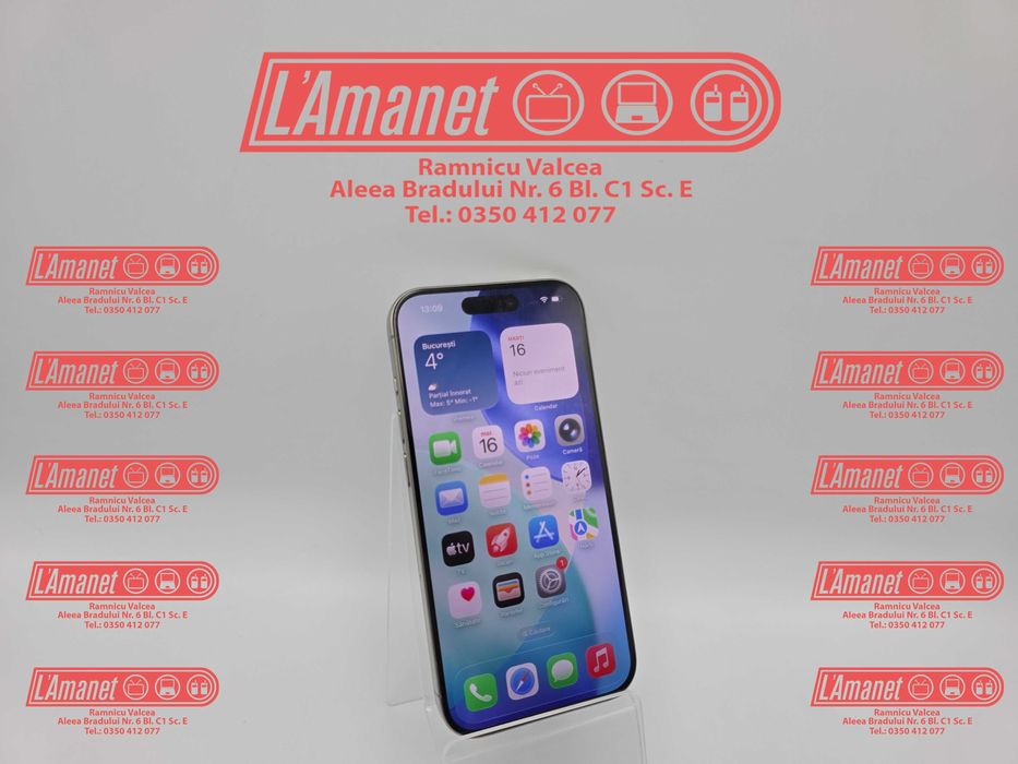 iPhone 15 Pro Natural Titanium 128 Gb Neverlocked Bateria 90%