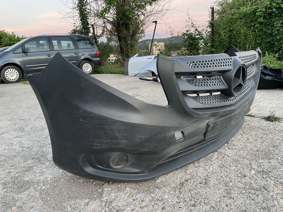 Предна броня за Mercedes Vito W447 Мерцедес Вито 2015-2020г 3бр