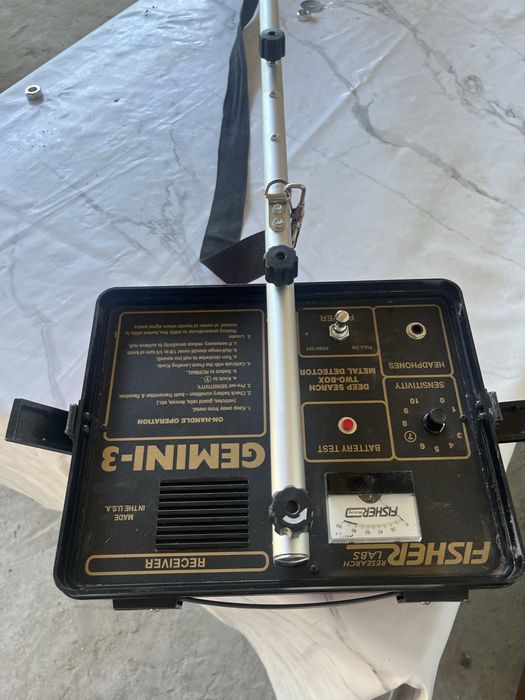 продам металлоискатель Gemini 3 fisher