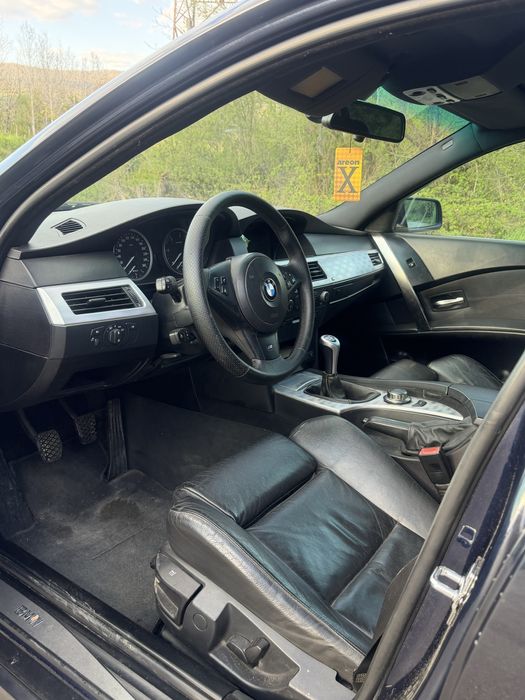 BMW E61 535d РЪЧКА,САМО НА ЗАДНО!!!