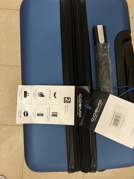 Чемодан COSMO, 24 среднего размера