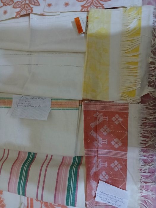 Полотенце Лён  и хлопок  .