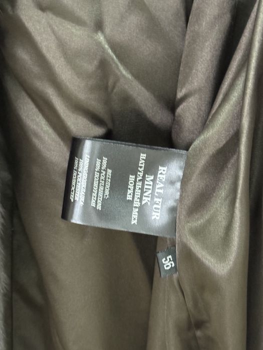 Норковая шуба новая