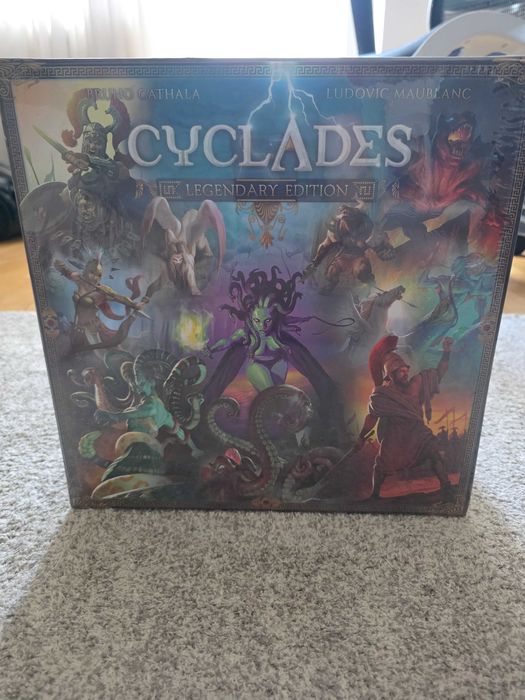 Joc de Societate Boardgame Cyclades Legendary Ultimate Edition + Gold Coins