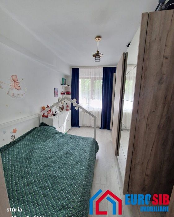 Apartament 3 camere etaj 1 complet mobilat in Sibiu D Stanca