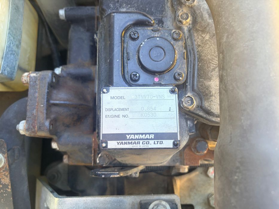 Miniexcavator Wacker Neuson 2018 1tona motor Yanmar