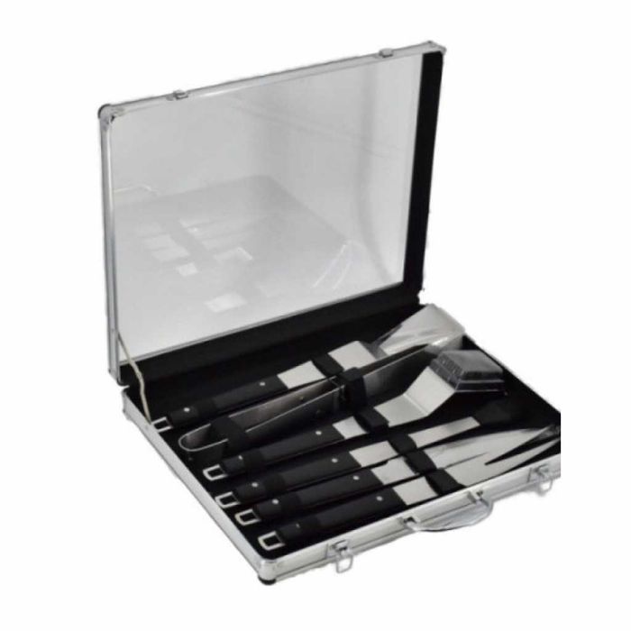 Комплект за барбекю 6в1–всичко необходимо за скарата+ръкавици.