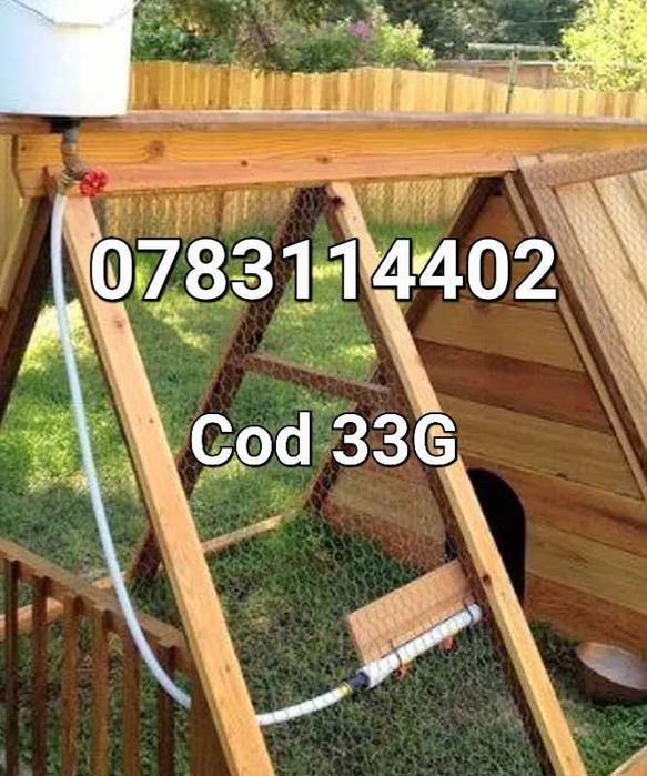 Niplu-Adapatori gaini pui curci fazani pt teava/conducta de 25mm - 33G