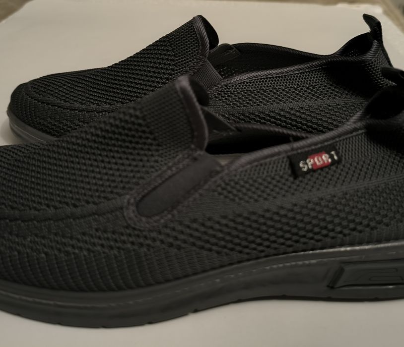 Pantofi slip-on, material textil respirabil, mărimea 40