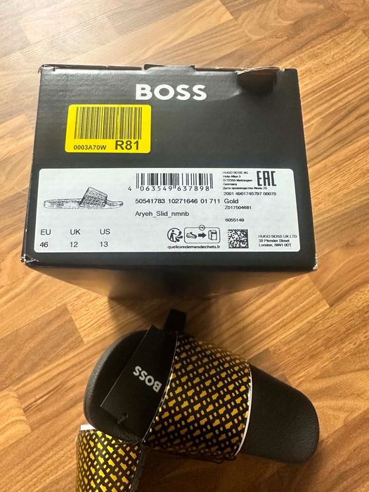 Мъжки чехли Hugo Boss