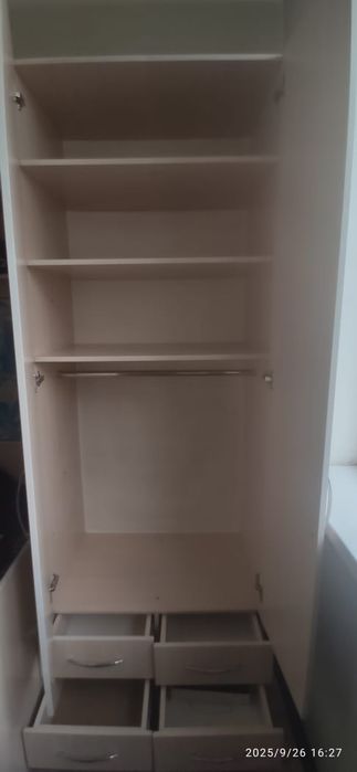 Продам кровать и шкаф