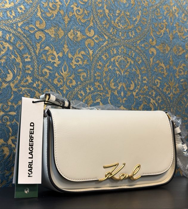 Дамска чанта Karl Lagerfeld  245W3043 Екрю