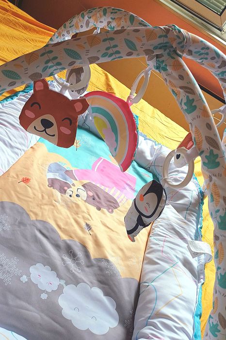 Бебешка активна гимнастика и гнездо -2в1, Lorelli