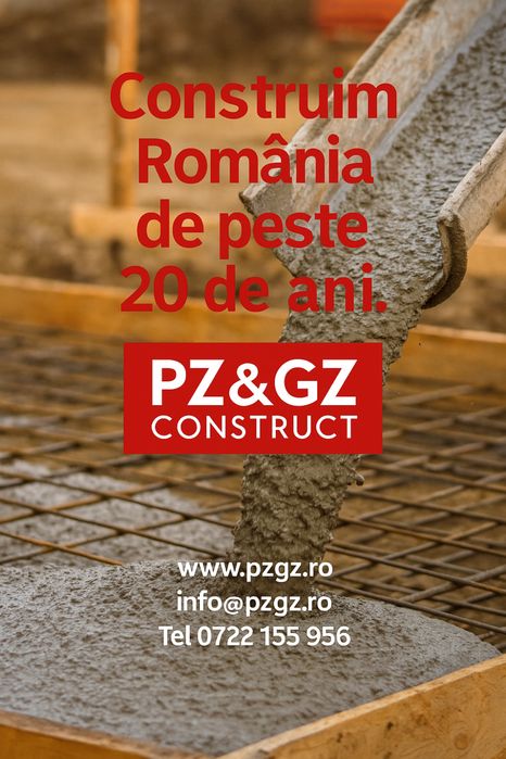 Firma constructii rezidentiale si industriale cu 20 de ani experienta