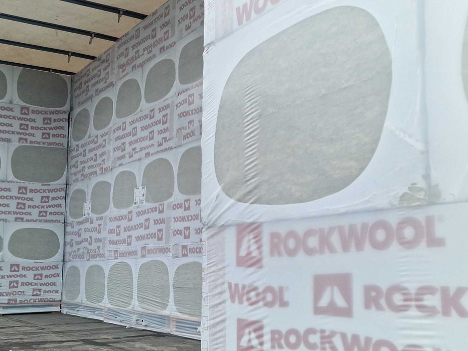 Vată bazaltică pentru termosistem – Rockwool Frontrock Max Plus