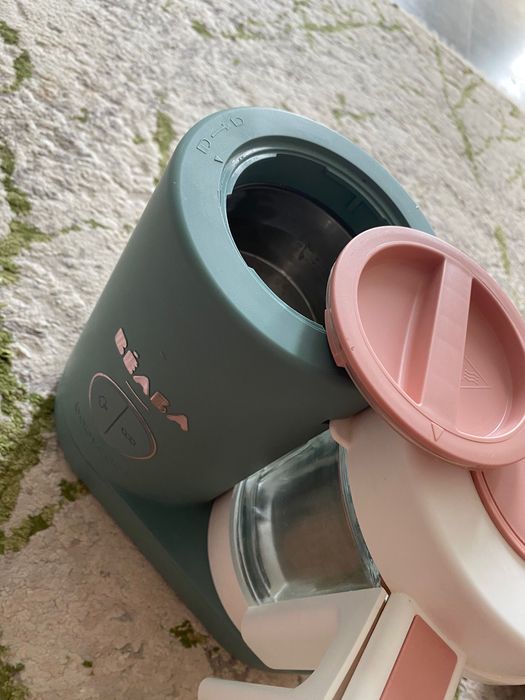 Beaba Babycook Neo – aparat 4 în 1, vas sticlă + coș inox