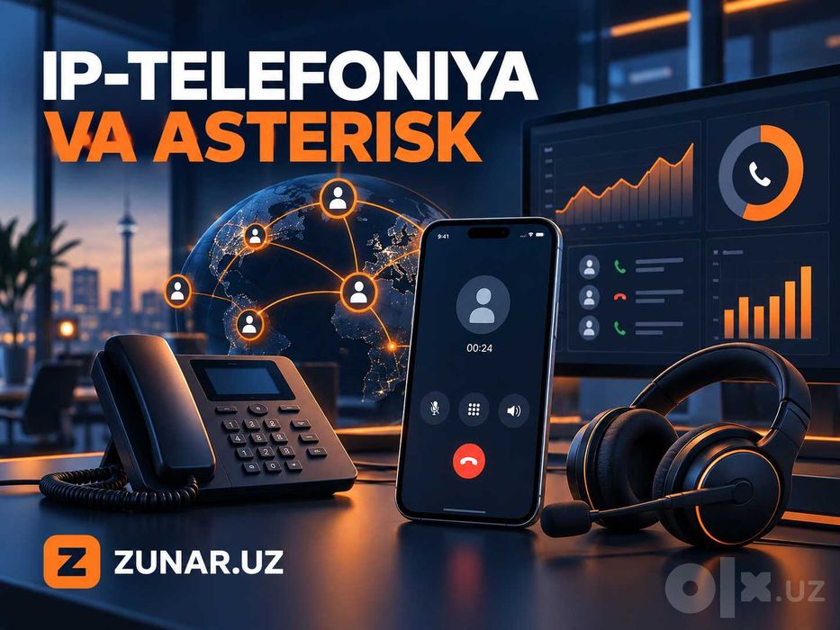 IP-telefoniya va Asterisk sozlash | Dasturchi