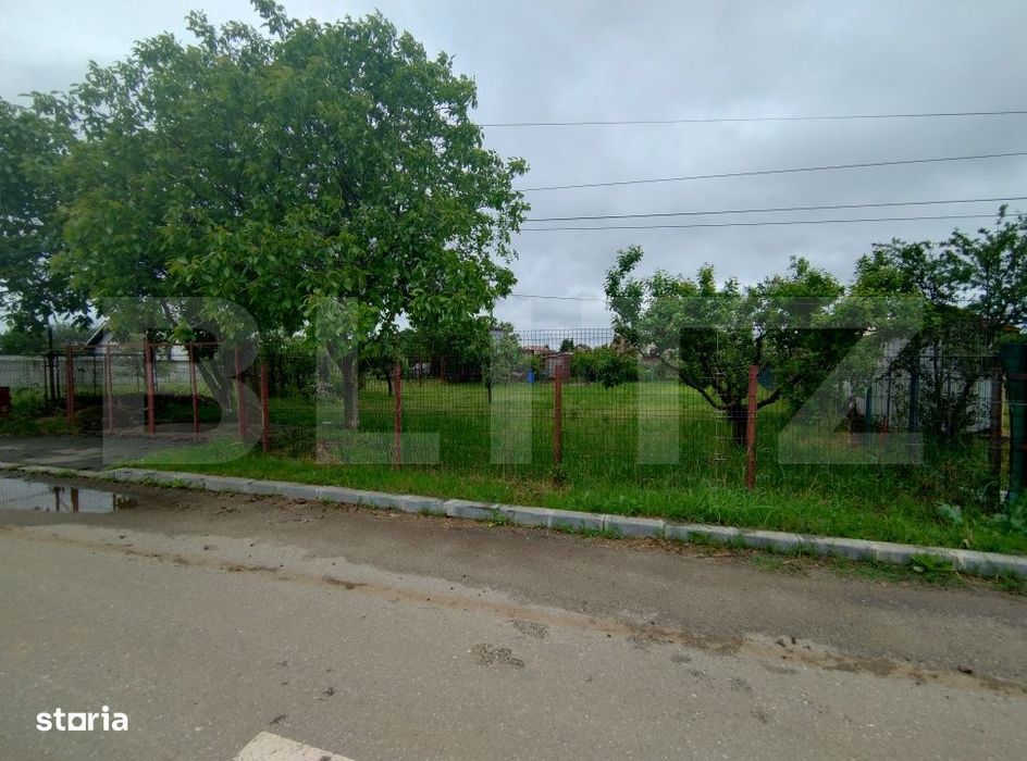 Teren utilitati, 1.236 mp, 16.6 m deschidere, zona Carcea
