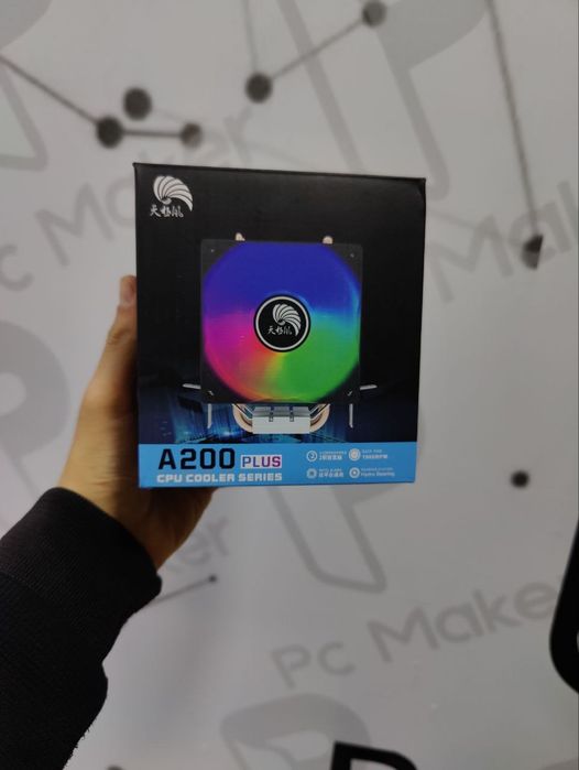 Кулер для процессора 2трубки