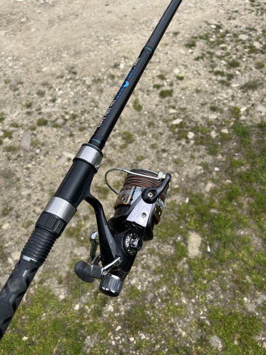 Lanseta Delphin capri rod 3,60 m 3,5lbs + Mulineta Baracuda Sea Hawker J3F50