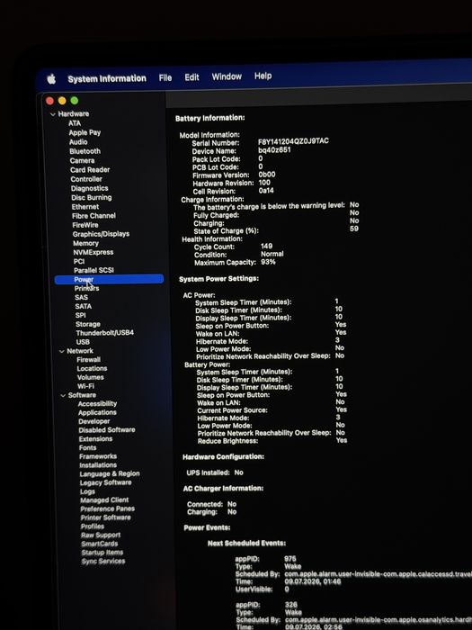 MacBook Pro 16” M1 Pro 16GB RAM | 512 SSD