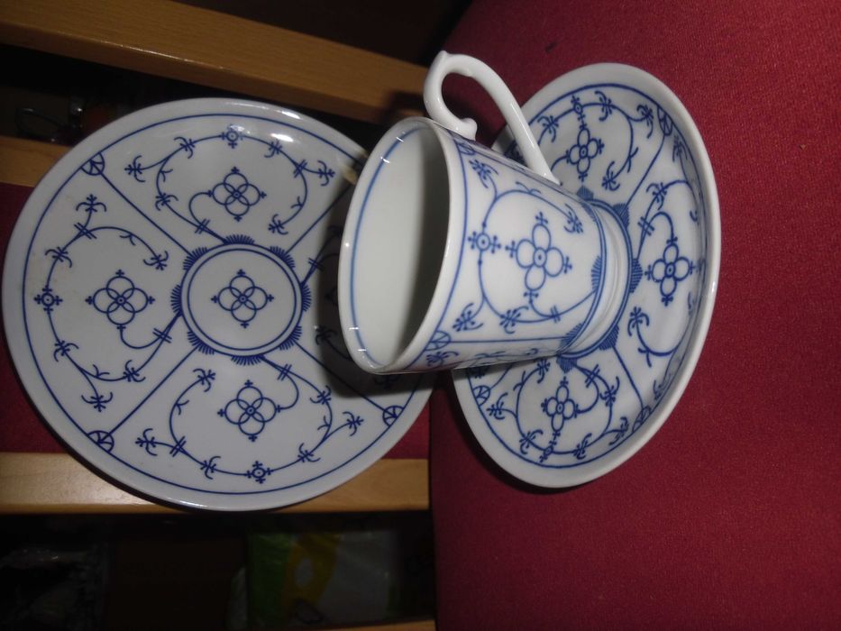 serviciu cafea portelan vechi