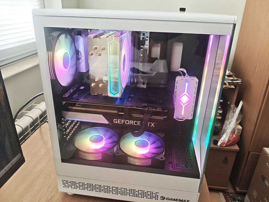 Геймърски компютър, Ryzen 5700x, Rtx 3060Ti, 32gb Ram, 1tb nvme