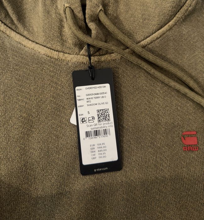 G-star hoodie khaki
