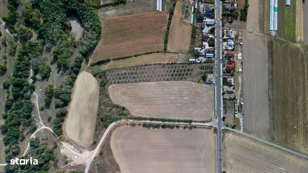Vanzare teren 9654 mp, deschidere 27m, comuna Dobra, sat Dobra