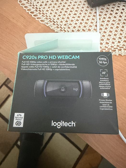 Logitech C920s……
