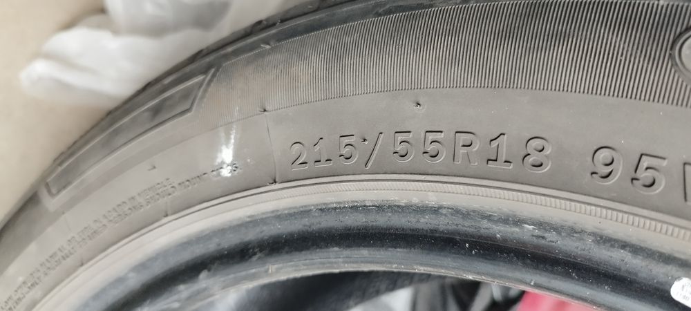 Продам летние шины 215/55/18