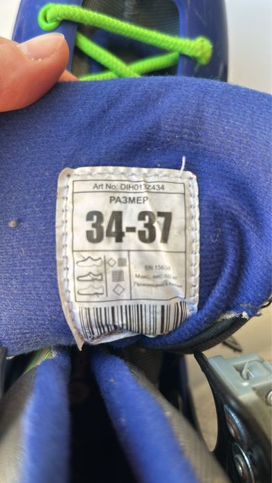 Коньки продам 34-37р
