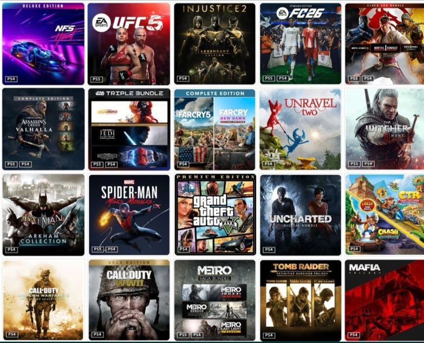 PS5 / PS4 uchun PSPLUS подписка
