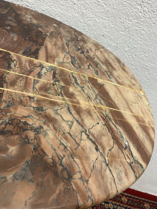 Френско конзолно шкафче конзола с плот от мрамор