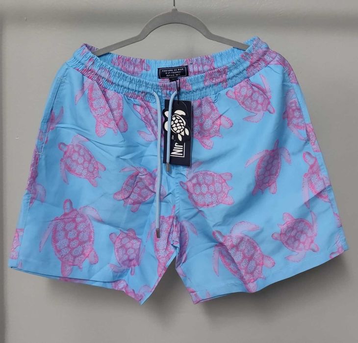 2025 Бански мъжки нови шорти бързо съхнене Vilebrequin бански костюм