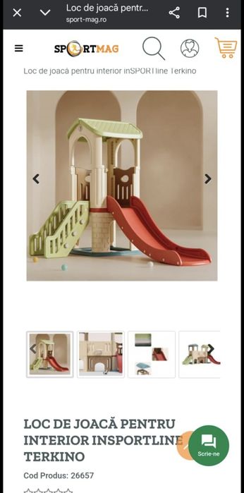 Vând centru de joaca, se poate folosi pt copii între 2 si 5 ani