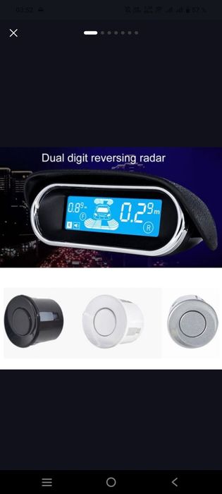 Автомобиль сенсор датчик сотилади. Парктроник.