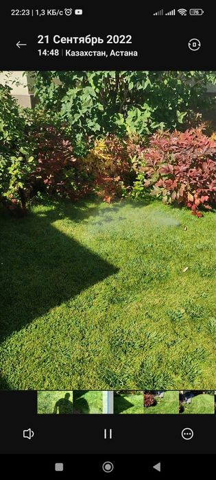 Консервация полива в Астане